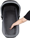 Safety 1st Passeggino Trio Roadeo con Navicella e Seggiolino Auto - Nero e Grigio - Dalla Nascita! Passeggini Trio e Duo