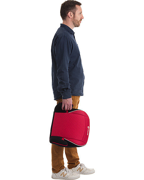 Safety 1st Rialzo Manga Fix per Auto, Gruppo 3 - Rosso Pixel Seggiolini Auto Gruppo 2/3