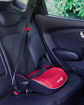 Safety 1st Rialzo Manga Fix per Auto, Gruppo 3 - Rosso Pixel Seggiolini Auto Gruppo 2/3