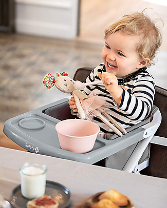 Safety 1st Rialzo per Sedia da Viaggio Take Eat, Grigio Caldo Alza Sedia