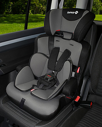 Safety 1st Seggiolino Auto Ever Safe + Gruppo 1/2/3, Grigio - 9-36 kg Seggiolini Auto Bimbi Grandi