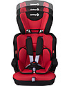 Safety 1st Seggiolino Auto Ever Safe + Gruppo 1/2/3, Rosso - 9-36 kg Seggiolini Auto Gruppo 2/3