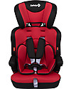 Safety 1st Seggiolino Auto Ever Safe + Gruppo 1/2/3, Rosso - 9-36 kg Seggiolini Auto Gruppo 2/3