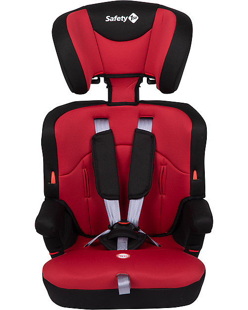 Safety 1st Seggiolino Auto Ever Safe + Gruppo 1/2/3, Rosso - 9-36 kg Seggiolini Auto Gruppo 2/3