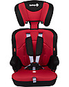 Safety 1st Seggiolino Auto Ever Safe + Gruppo 1/2/3, Rosso - 9-36 kg Seggiolini Auto Gruppo 2/3