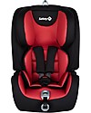 Safety 1st Seggiolino Auto EverFix, Isofix, Gruppo 1/2/3 - Rosso Pixel - 9-36 kg Seggiolini Auto Gruppo 2/3