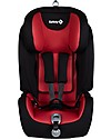 Safety 1st Seggiolino Auto EverFix, Isofix, Gruppo 1/2/3 - Rosso Pixel - 9-36 kg Seggiolini Auto Gruppo 2/3