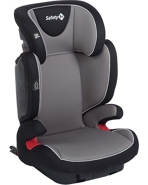 Safety 1st Seggiolino Auto RoadFix, Isofix, Gruppo 2-3 - Hot Grey - 3-12 anni Seggiolini Auto Gruppo 2/3