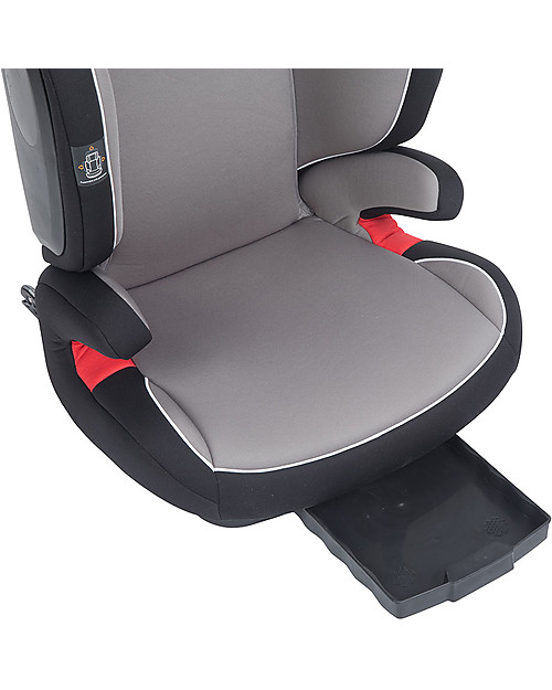 Safety 1st Seggiolino Auto RoadFix, Isofix, Gruppo 2-3 - Hot Grey - 3-12 anni Seggiolini Auto Gruppo 2/3
