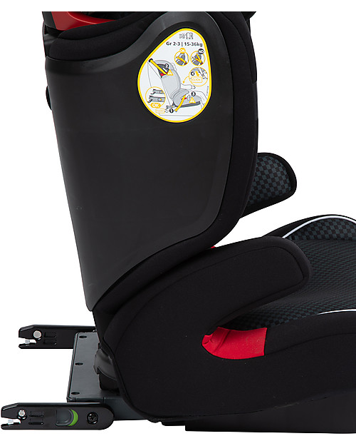 Safety 1st Seggiolino Auto RoadFix Isofix Gruppo 2-3 - Pixel Black- 3-12 anni Seggiolini Auto Gruppo 2/3