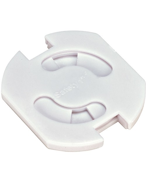 Safety 1st Set 8 Copriprese Girevoli, Bianco Accessori Sicurezza