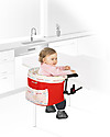 Safety 1st Smart Lunch, Seggiolone Portatile da Tavolo - Rosso Seggiolini da Viaggio