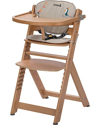 Safety 1st Timba, Seggiolone Evolutivo con Cuscino - Happy Day - Da 6 mesi a 10 anni! Seggioloni