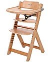 Safety 1st Timba, Seggiolone Evolutivo - Legno Naturale - Da 6 mesi a 10 anni! Seggioloni Pappa