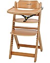 Safety 1st Timba, Seggiolone Evolutivo - Legno Naturale - Da 6 mesi a 10 anni! Seggioloni Pappa