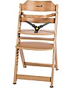 Safety 1st Timba, Seggiolone Evolutivo - Legno Naturale - Da 6 mesi a 10 anni! Seggioloni Pappa