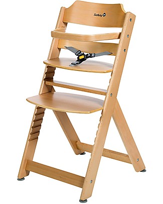 Safety 1st Timba, Seggiolone Evolutivo - Legno Naturale - Da 6 mesi a 10 anni! Seggioloni