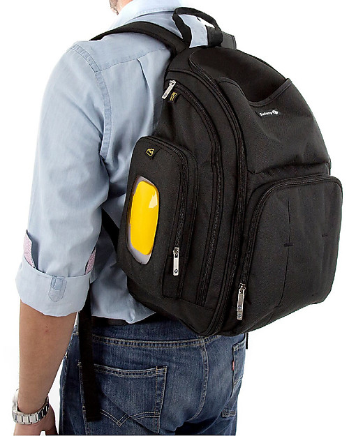 Safety 1st Zaino Cambio con Fasciatoio Ripiegabile e Accessori - Nero Zaini Fasciatoio