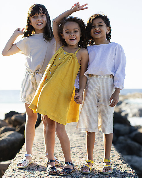 Salt-Water Sandals Sandali Original - Navy - Pelle Impermeabile Sandali