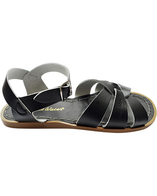 Salt-Water Sandals Sandali Original - Nero - Pelle Impermeabile Sandali