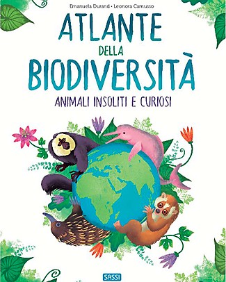 Sassi Junior L'Atlante della Biodiversità - Animali Insoliti e Curiosi Giochi da Viaggio_