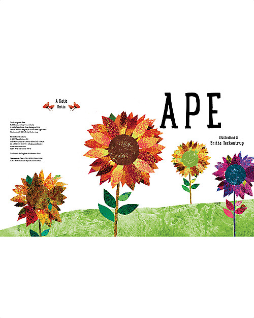 Sassi Junior Libri Illustrati: Ape, 24 pagine - da 3 Anni in su Libri