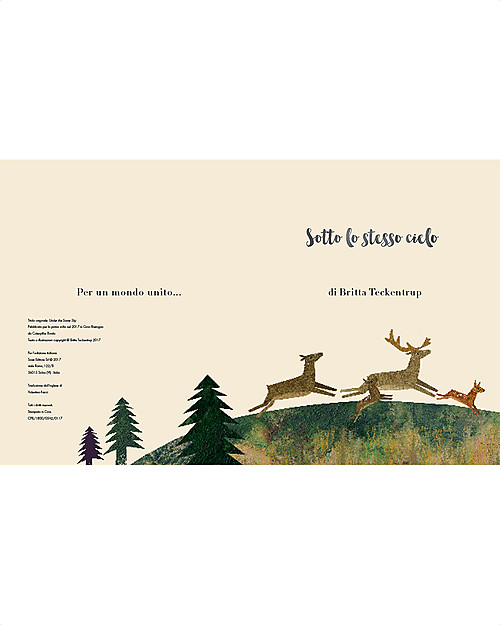 Sassi Junior Libri Illustrati: Sotto lo Stesso Cielo, 24 pagine - da 3 Anni in su Libri