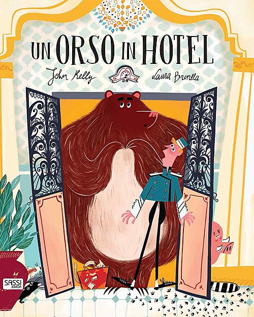 Sassi Junior Libri Illustrati: Un Orso in Hotel, 24 Pagine - Età 3+ Libri