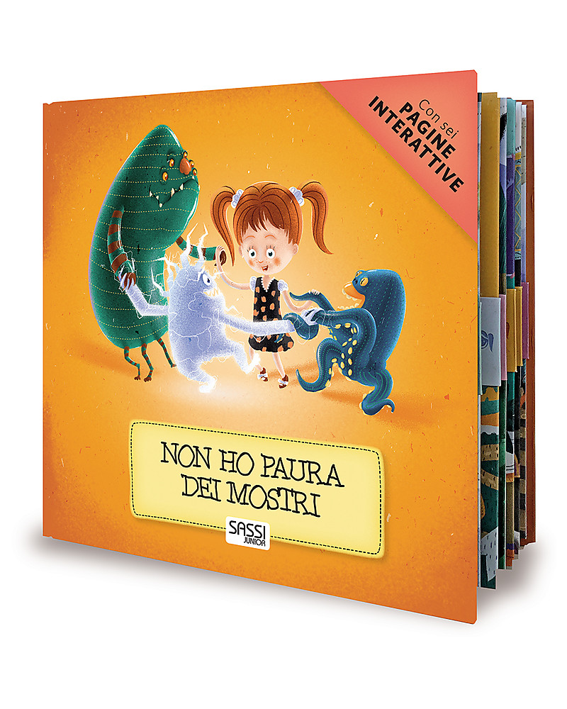 Sassi Junior Libri Interattivi: Non Ho Paura del Buio, 12 Pagine - Età: 3+  unisex (bambini)