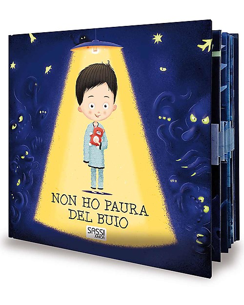 Sassi Junior Libri Interattivi: Non Ho Paura del Buio, 12 Pagine - Età: 3+ Libri