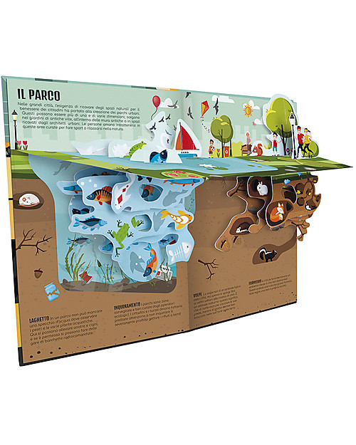Sassi Junior Libri Pop-Up Sopra e Sotto - dai 6 anni - La Città Libri