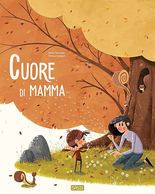 Sassi Junior Libro Illustrato Cuore di Mamma - Dai 5 Anni - Il legame indissolubile tra madre e figli Giochi da Tavolo