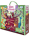 Sassi Junior Puzzle Gigante + Libro, il Libro degli Animali - Da 3 anni in su! Puzzle