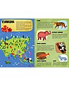 Sassi Junior Puzzle Gigante + Libro, Il Mondo Degli Animali - Da 6 anni in su! Giochi per Inventare Storie