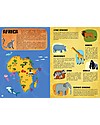 Sassi Junior Puzzle Gigante + Libro, Il Mondo Degli Animali - Da 6 anni in su! Giochi per Inventare Storie