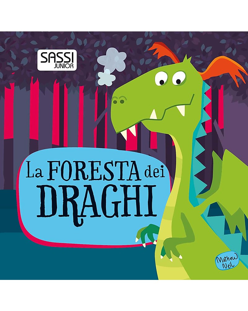Sassi Junior Puzzle Gigante + Libro, La Foresta dei Draghi - Da 3 anni in  su! unisex (bambini)
