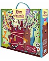 Sassi Junior Puzzle Gigante + Libro, L'Albero degli Animali - Da 5 anni in su! Puzzle