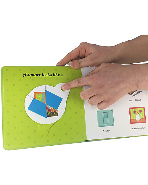 Sassi Junior Ruota e Impara: Le Forme, 10 Pagine - Età: 3+ Giochi da Tavolo