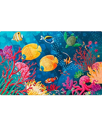 Sassi Junior Un Pianeta a Rischio - Barriera Corallina - Puzzle da 220 Pezzi Giochi da Viaggio_