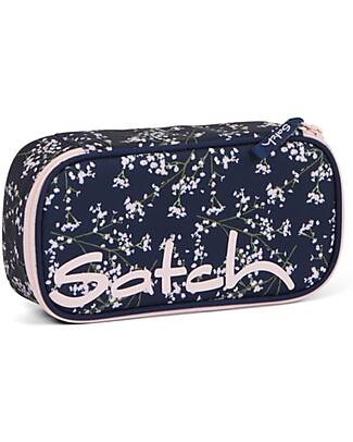 Satch Astuccio a Bauletto - Bloomy Breeze - 22 x 10 x 6 cm - Ecologico e Capiente Astucci per la Scuola