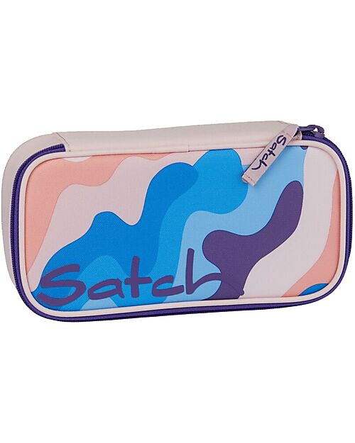 Satch Astuccio a Bauletto - Candy Clouds - 22 x 10 x 6 cm - Ecologico e Capiente Astucci per la Scuola
