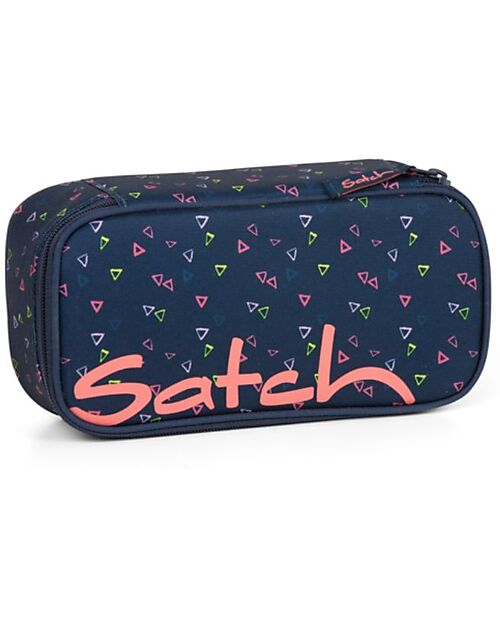Satch Astuccio a Bauletto - Funky Friday - 22 x 10 x 6 cm - Ecologico e Capiente Astucci per la Scuola