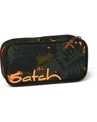Satch Astuccio a Bauletto - Jurassic Jungle - 22 x 10 x 6 cm - Ecologico e Capiente Astucci per la Scuola