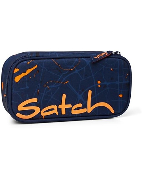 Satch Astuccio a Bauletto - Urban Journey - 22 x 10 x 6 cm - Ecologico e Capiente Astucci per la Scuola