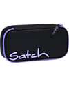Satch Astuccio Rigido - Purple Phantom - Nero/Viola- Inclusa Squadra Astucci per la Scuola