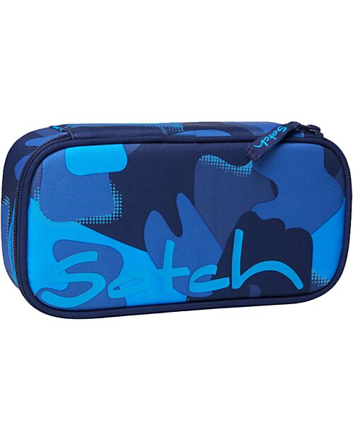 Satch Astuccio Rigido - Troublemaker - Blu - Inclusa Squadra Astucci per la Scuola