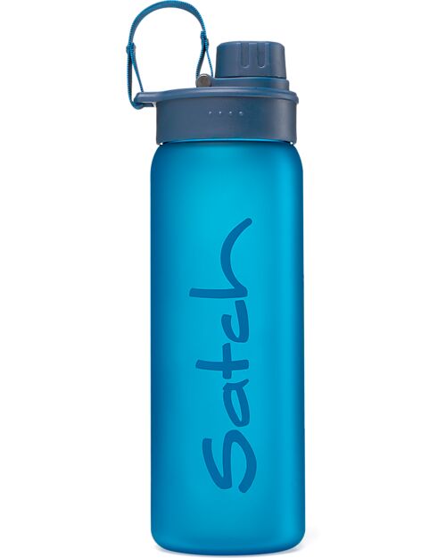 Satch Borraccia con Apertura easy-to-drink - 650 ml - Blu - Senza BPA Borracce non Termiche