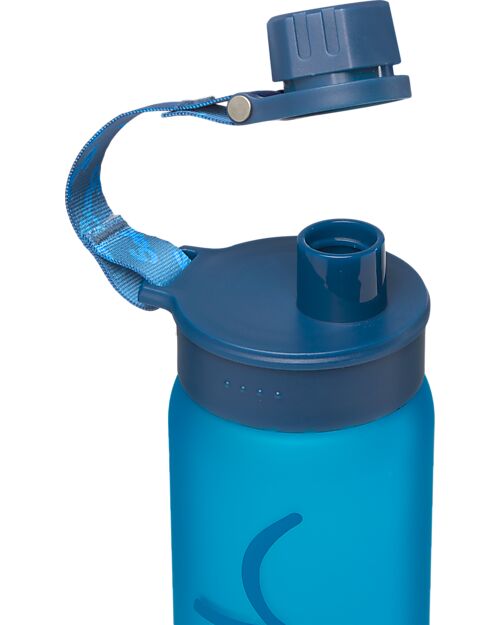 Satch Borraccia con Apertura easy-to-drink - 650 ml - Blu - Senza BPA Borracce non Termiche