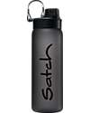 Satch Borraccia con Apertura easy-to-drink - 650 ml - Nero - Senza BPA Borracce non Termiche