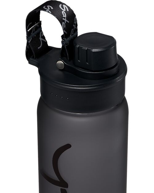Satch Borraccia con Apertura easy-to-drink - 650 ml - Nero - Senza BPA Borracce non Termiche